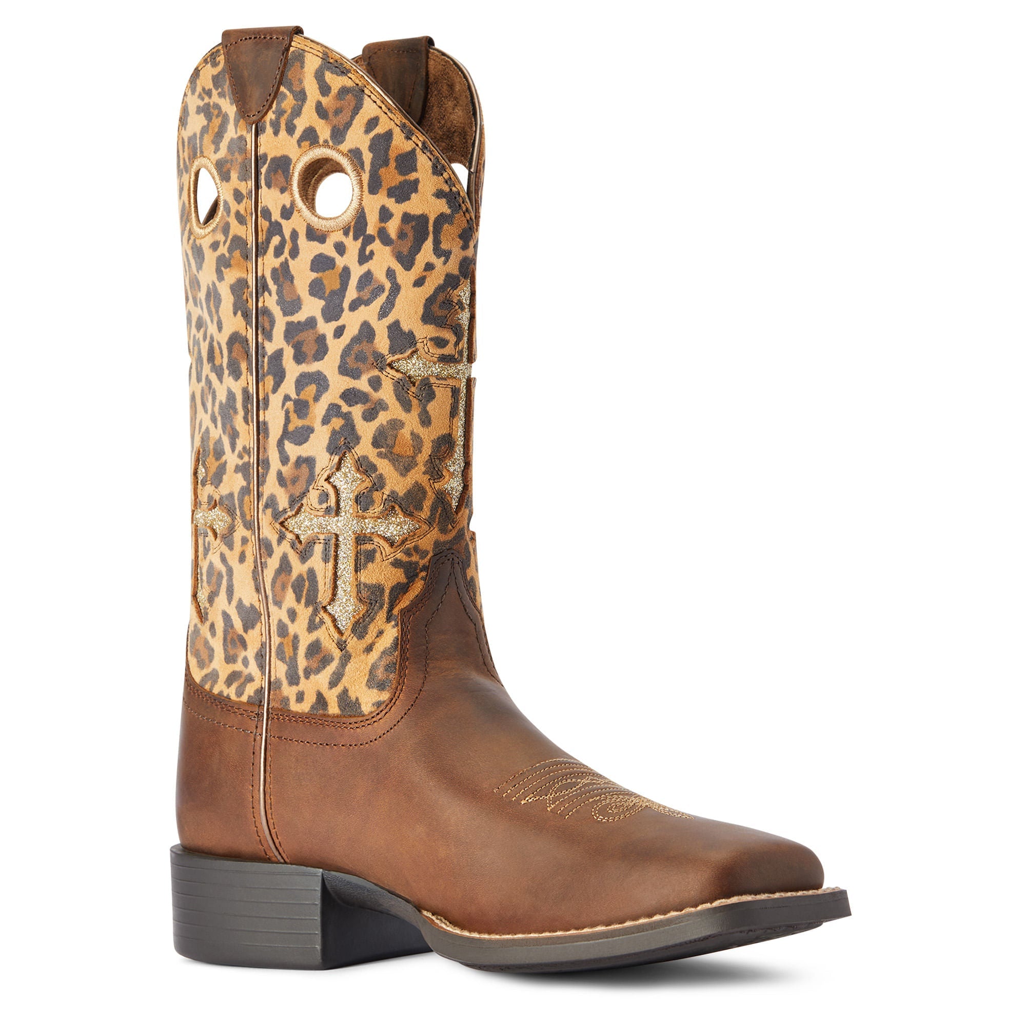 Ariat Womens Round Up Crossroads Western Boots