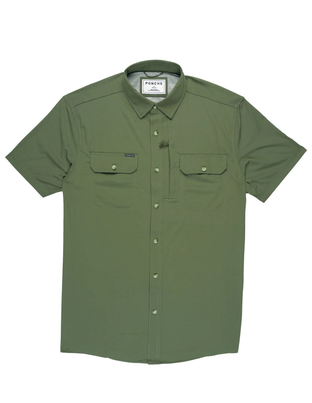 Poncho Mens The Roaring Fork Short Sleeve Shirt