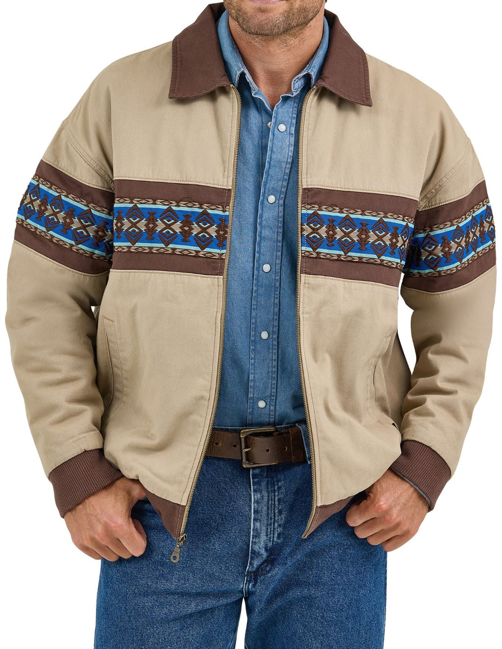 Wrangler Mens Checotah® Bomber Jacket