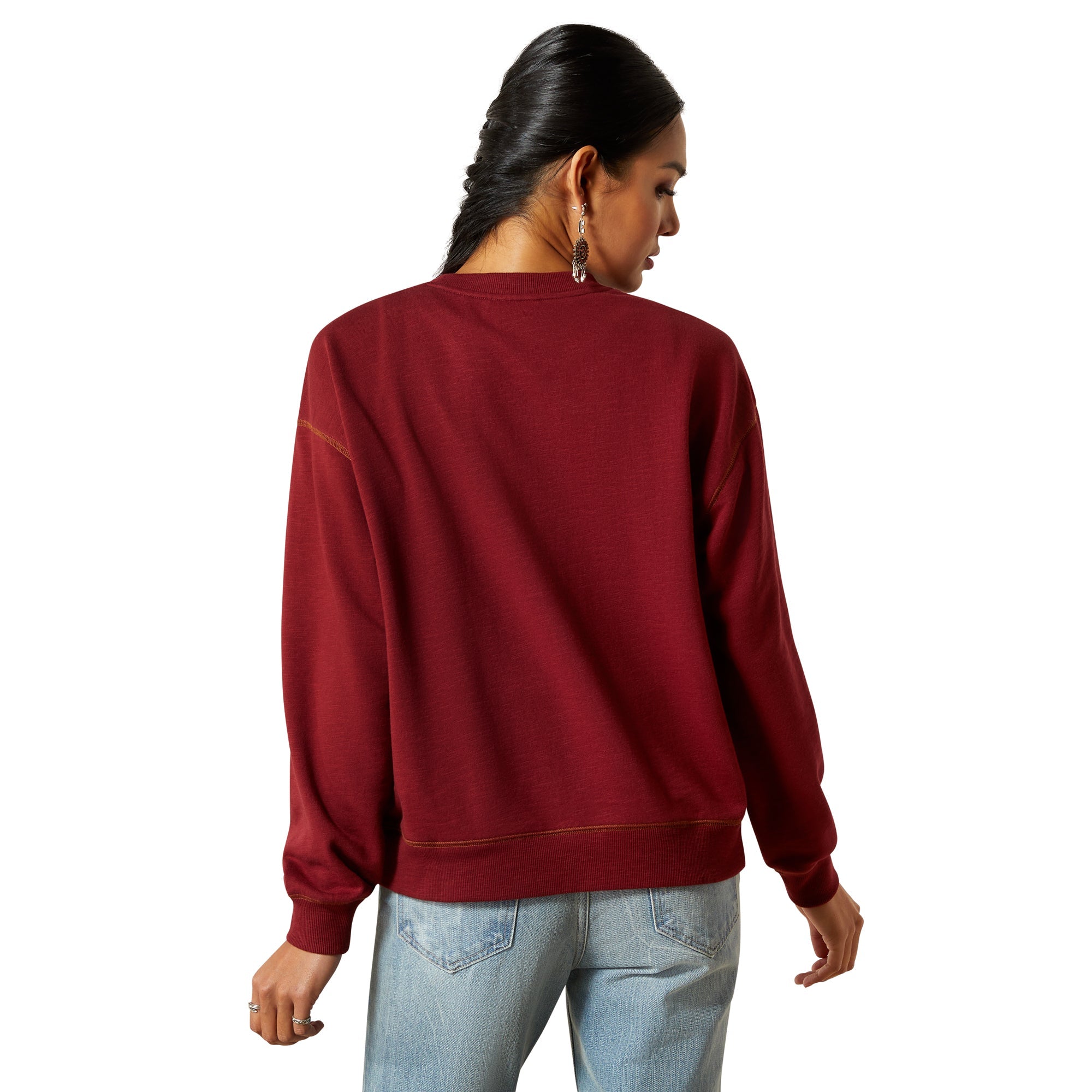 Ariat Womens Cabernet Lasso Sweatshirt