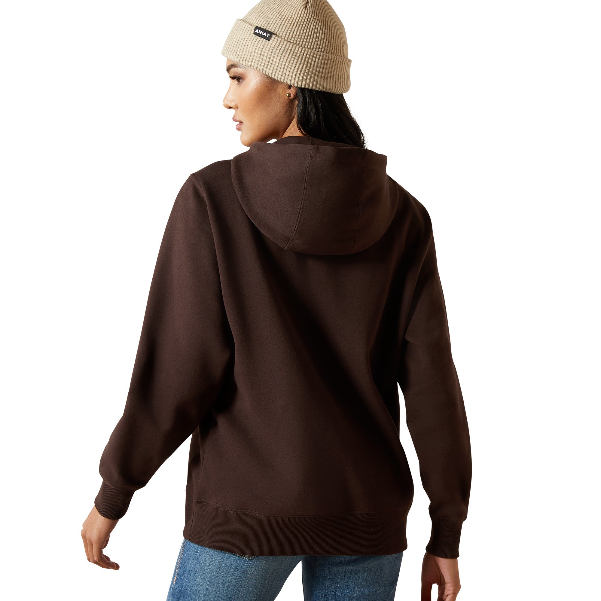 Ariat Womens Chocolate Stitch Hoodie