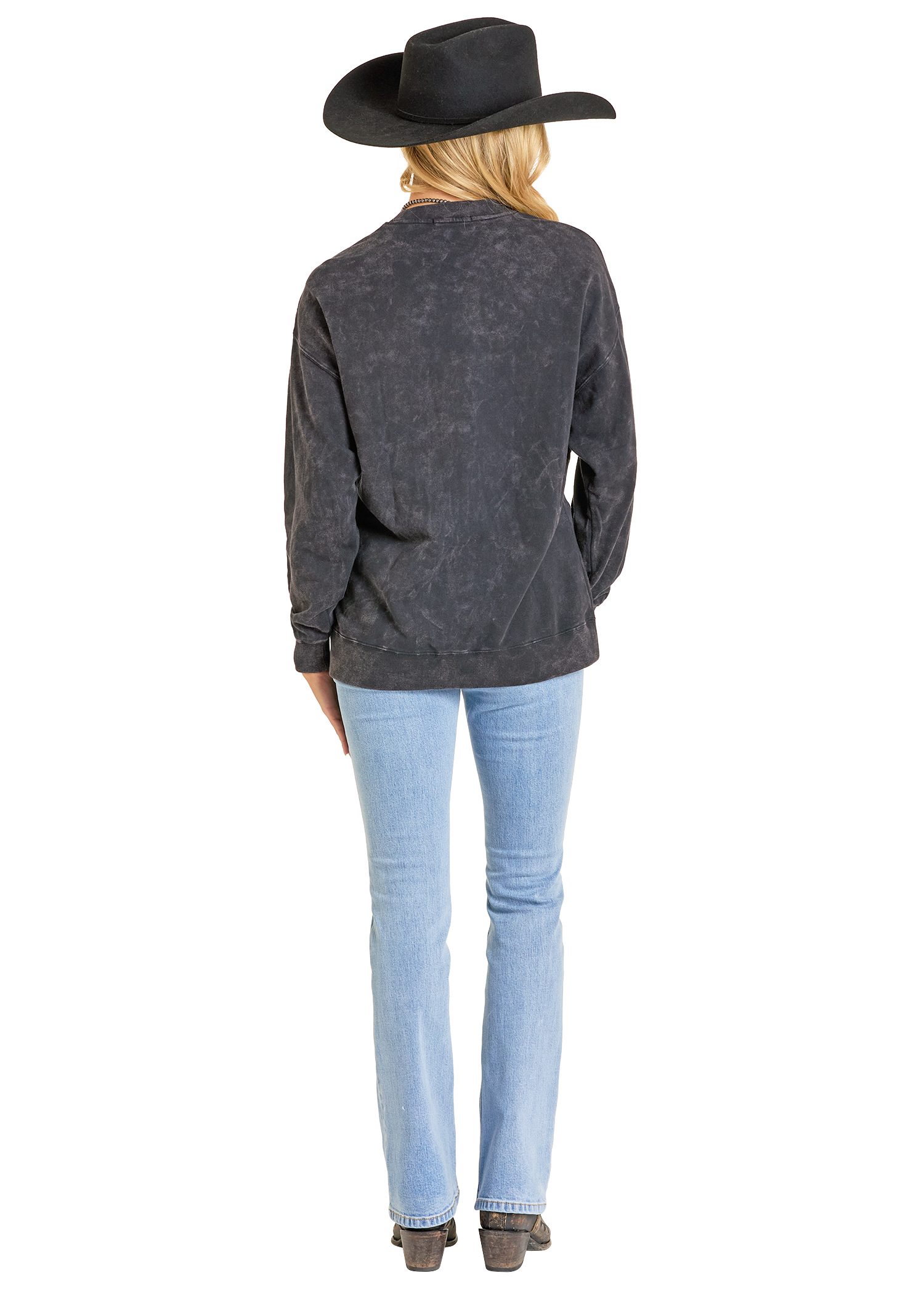 Panhandle Womens Cowgirl Graphic Pullover