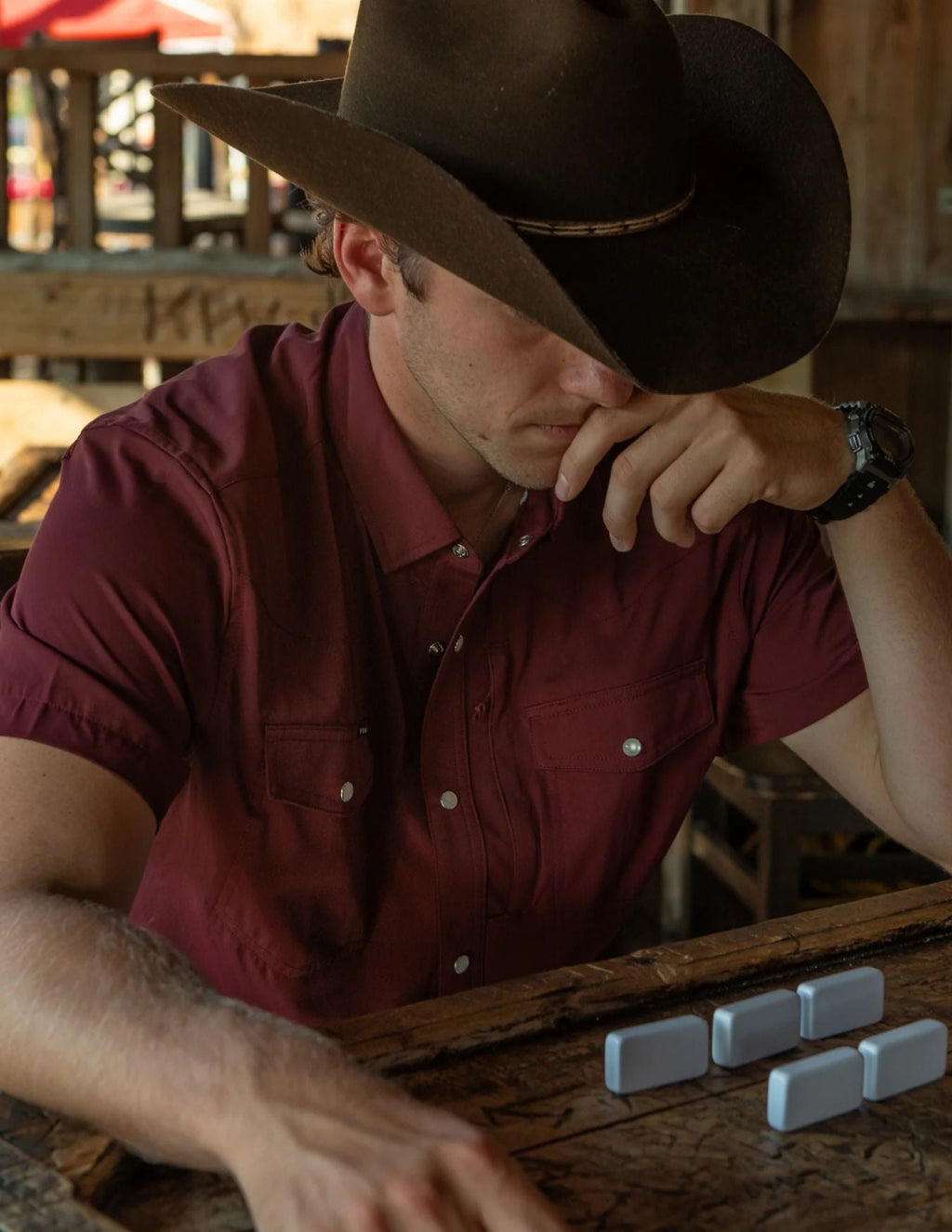 Poncho Mens The Kyle Short Sleeve Shirt