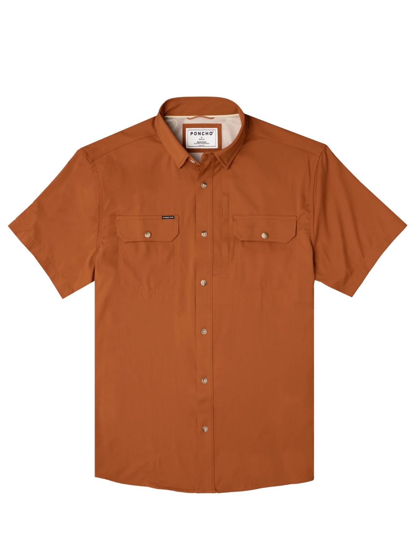 Poncho Mens The Smokey Short Sleeve Shirt