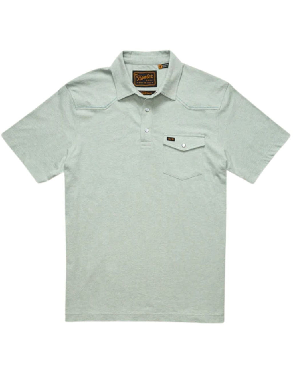 Howler Bros Mens Seafoam Ranchero Polo