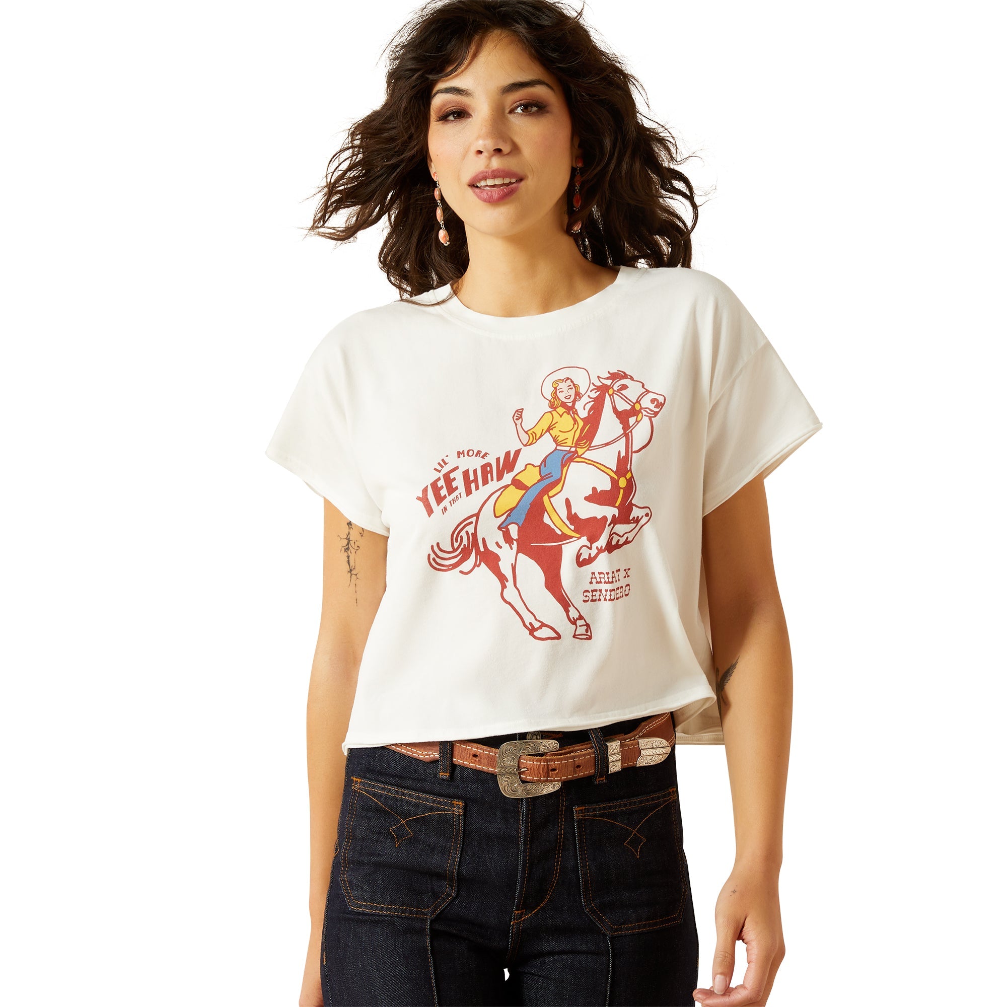 Ariat Womens Sendero Yeehaw T-Shirt