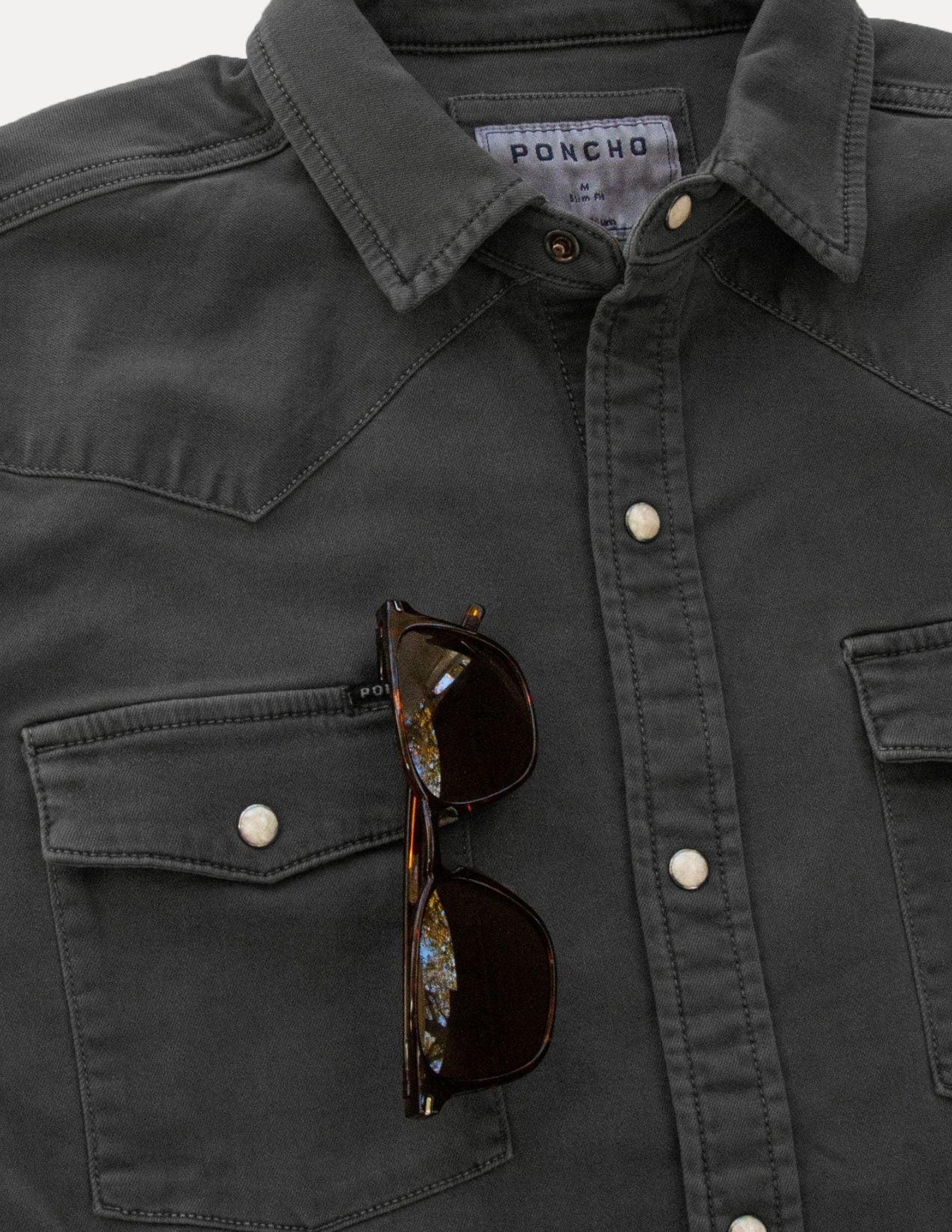 Poncho Mens The Matamoros Long Sleeve Shirts