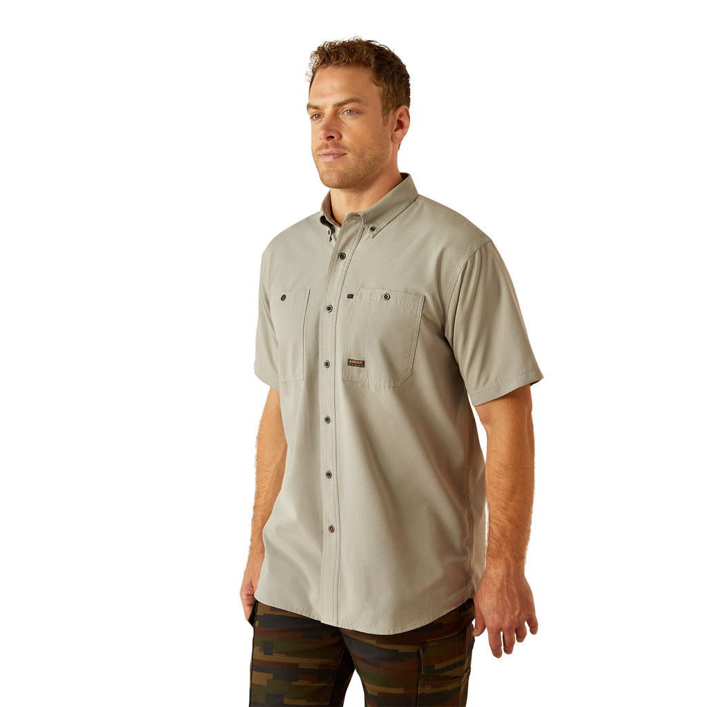 Ariat Mens Rebar Made Tough 360 Airflow Work Shirt