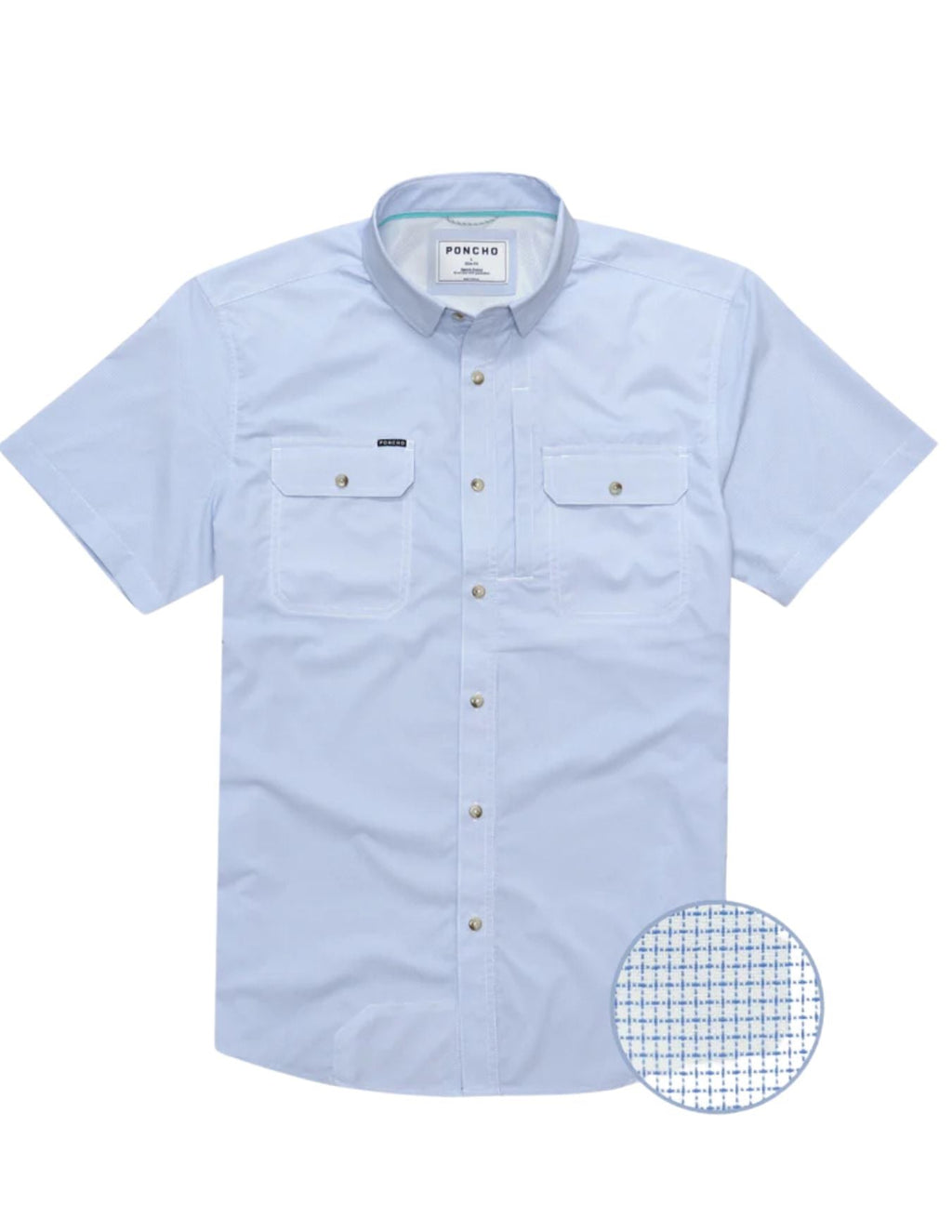 Poncho Mens The Anchoa Short Sleeve Shirt