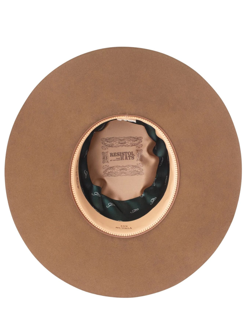 Resistol Open Crown 10X Chute Boss Dunn Cowboy Hat