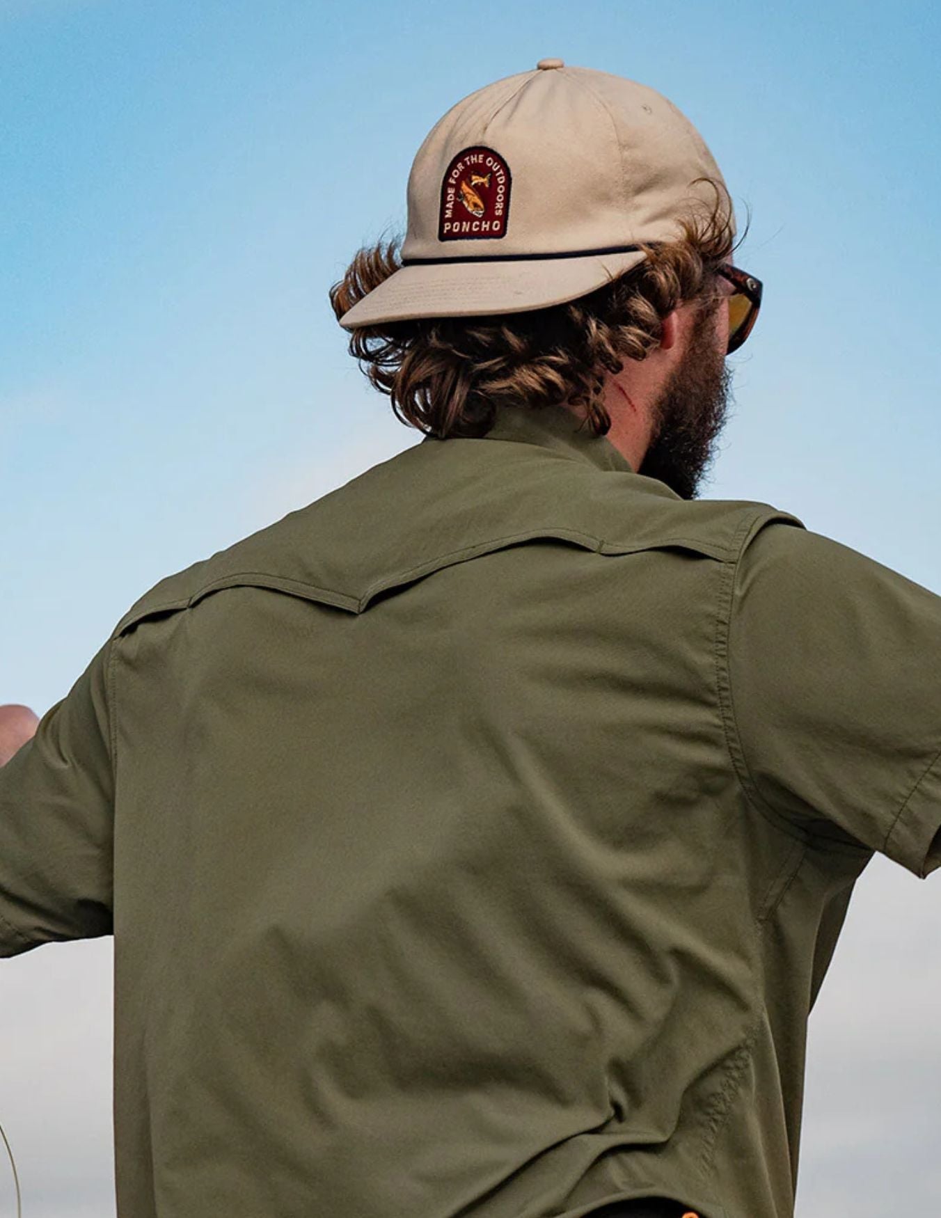 Poncho Mens Redfish Rope Cap