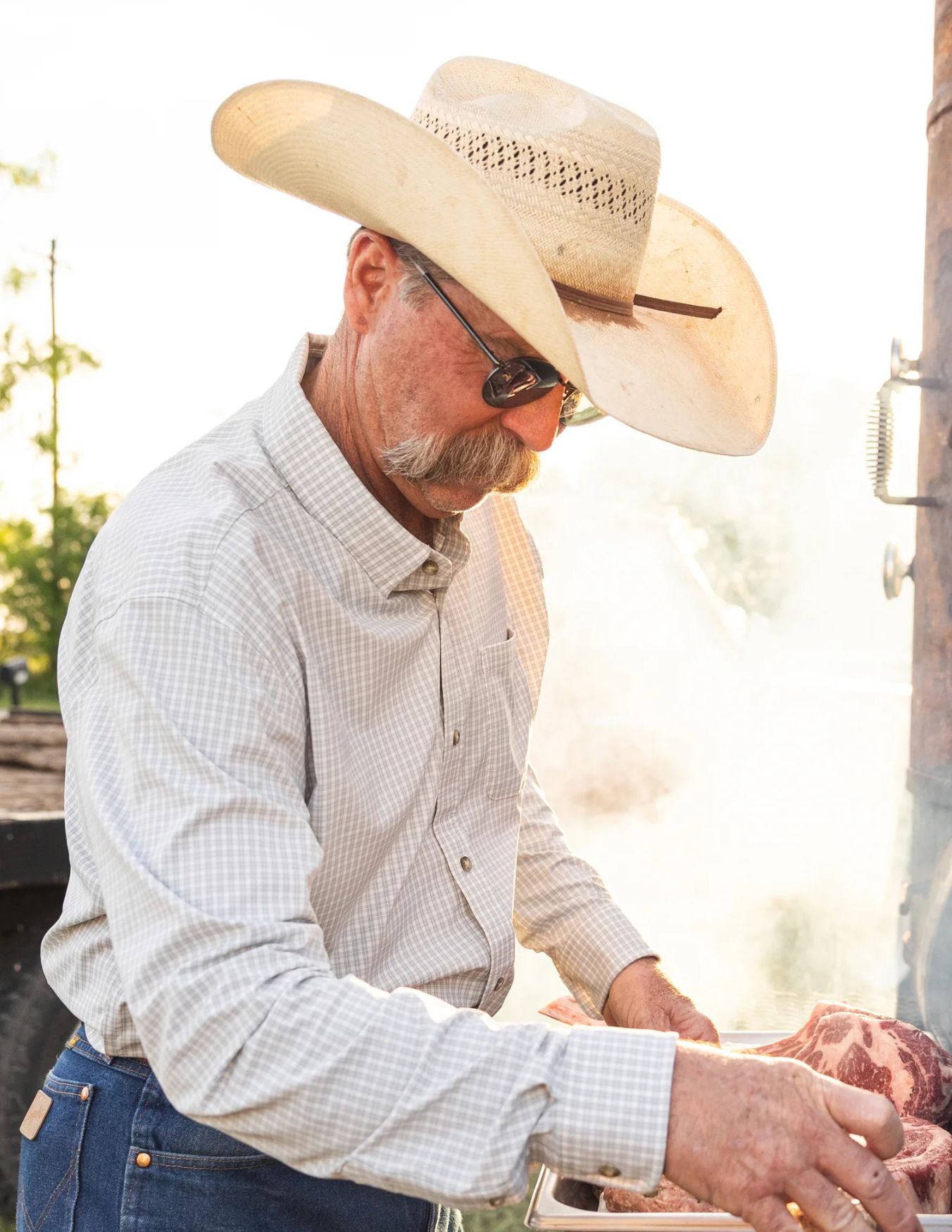 Poncho Mens The Johnson City Long Sleeve Shirt