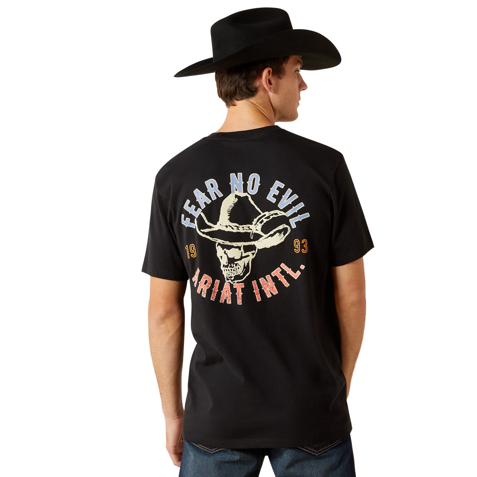 Ariat Mens Stitched Skull T-Shirt