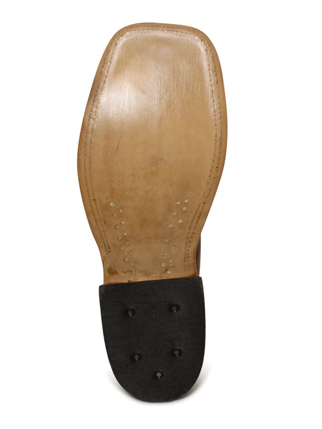 Anderson Bean Womens Cognac Smooth Ostrich Boots