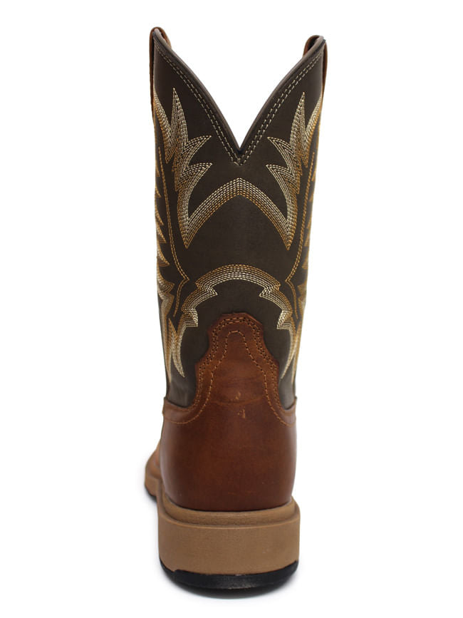 Twisted X Mens UltraLite Brown And Olive Soft Toe Work Boots