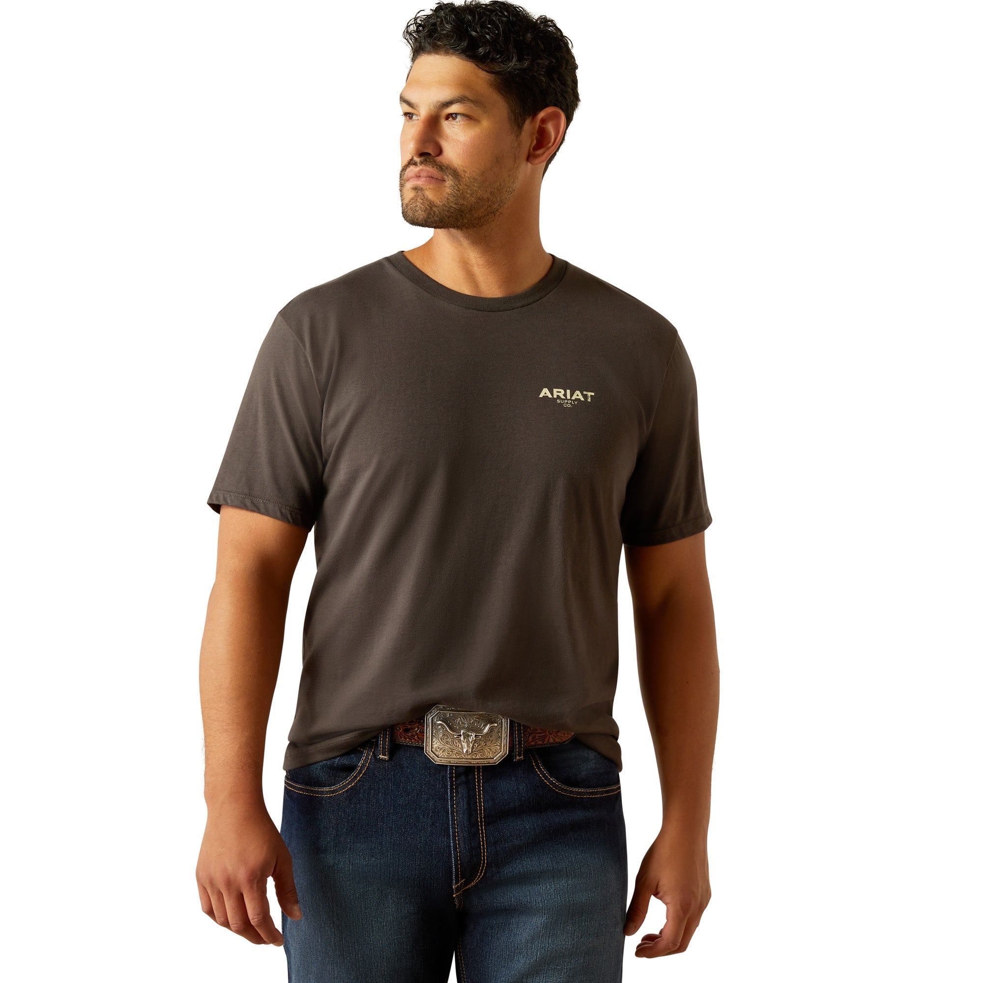 Ariat Mens Vintage Black  Explore Circle T-Shirt