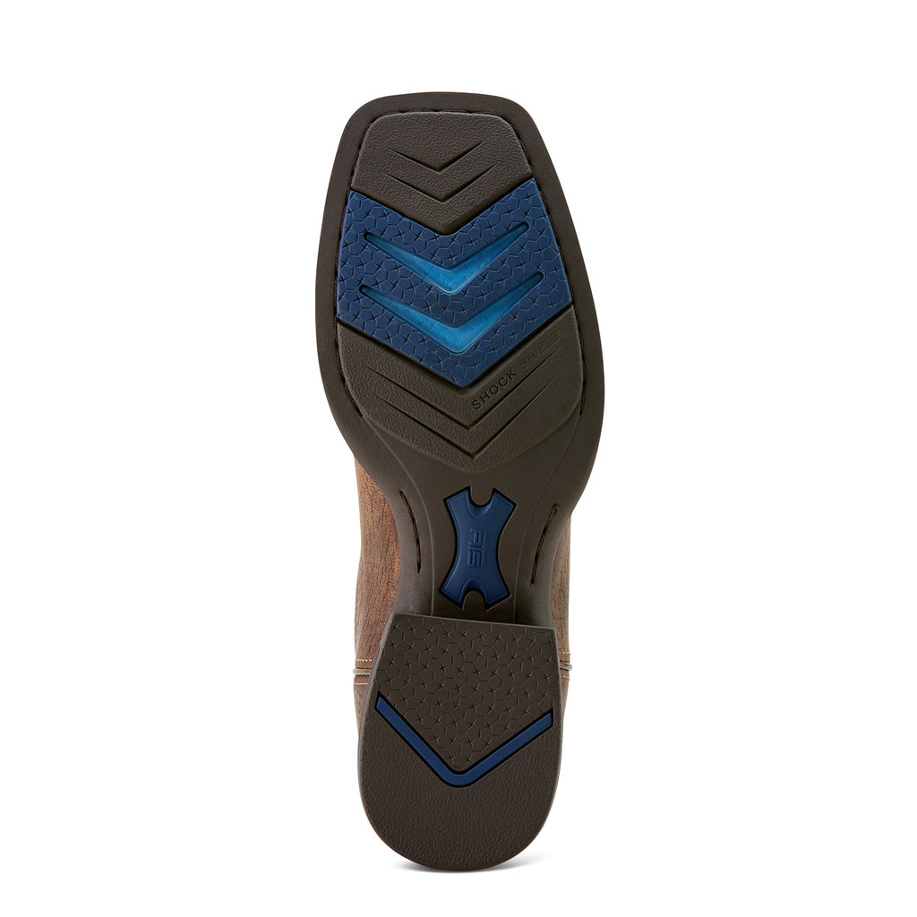 Ariat Mens Steadfast Wide Square Toe Cowboy Boots