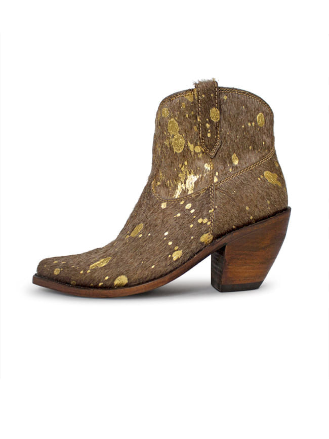 Liberty Black Womens Fetuccini Oro Boots