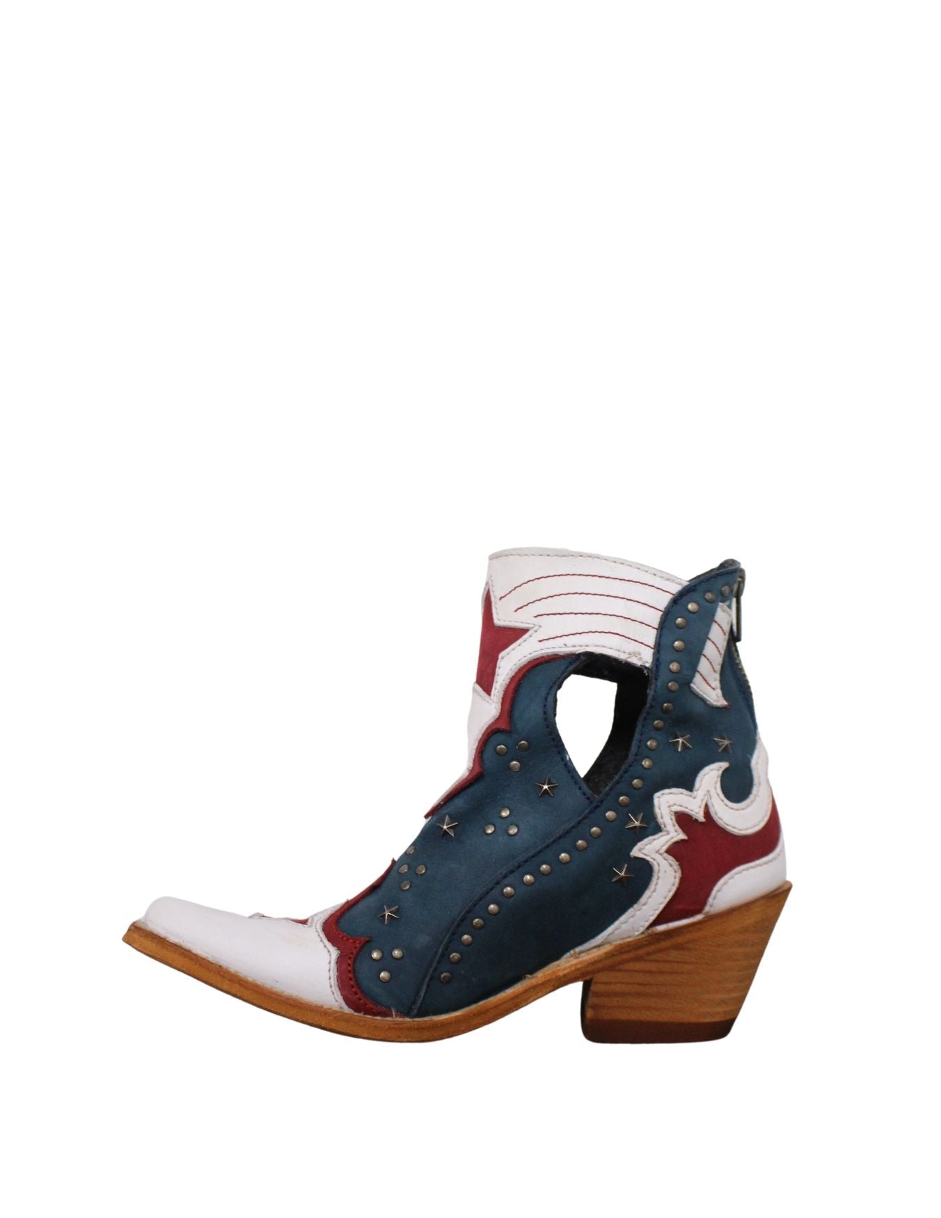 Liberty Black Womens Amalia Russ Blue Booties