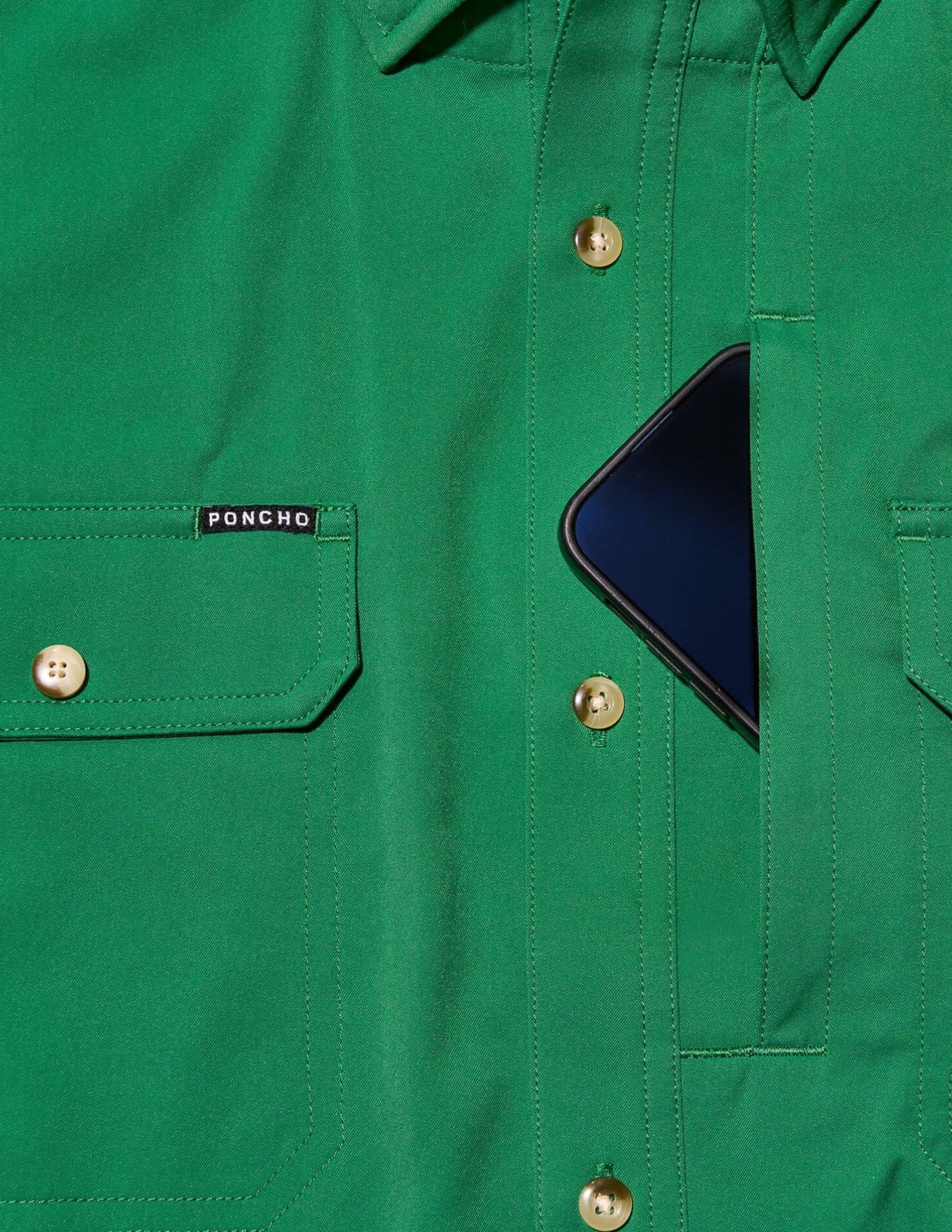 Poncho Mens The Magnolia Short Sleeve Shirt