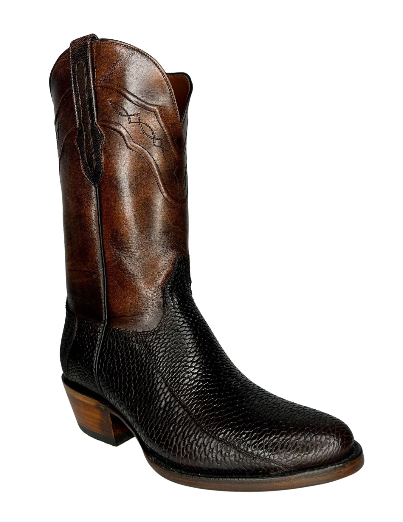 Black Jack Mens Chocolate Beaver Tail Boots