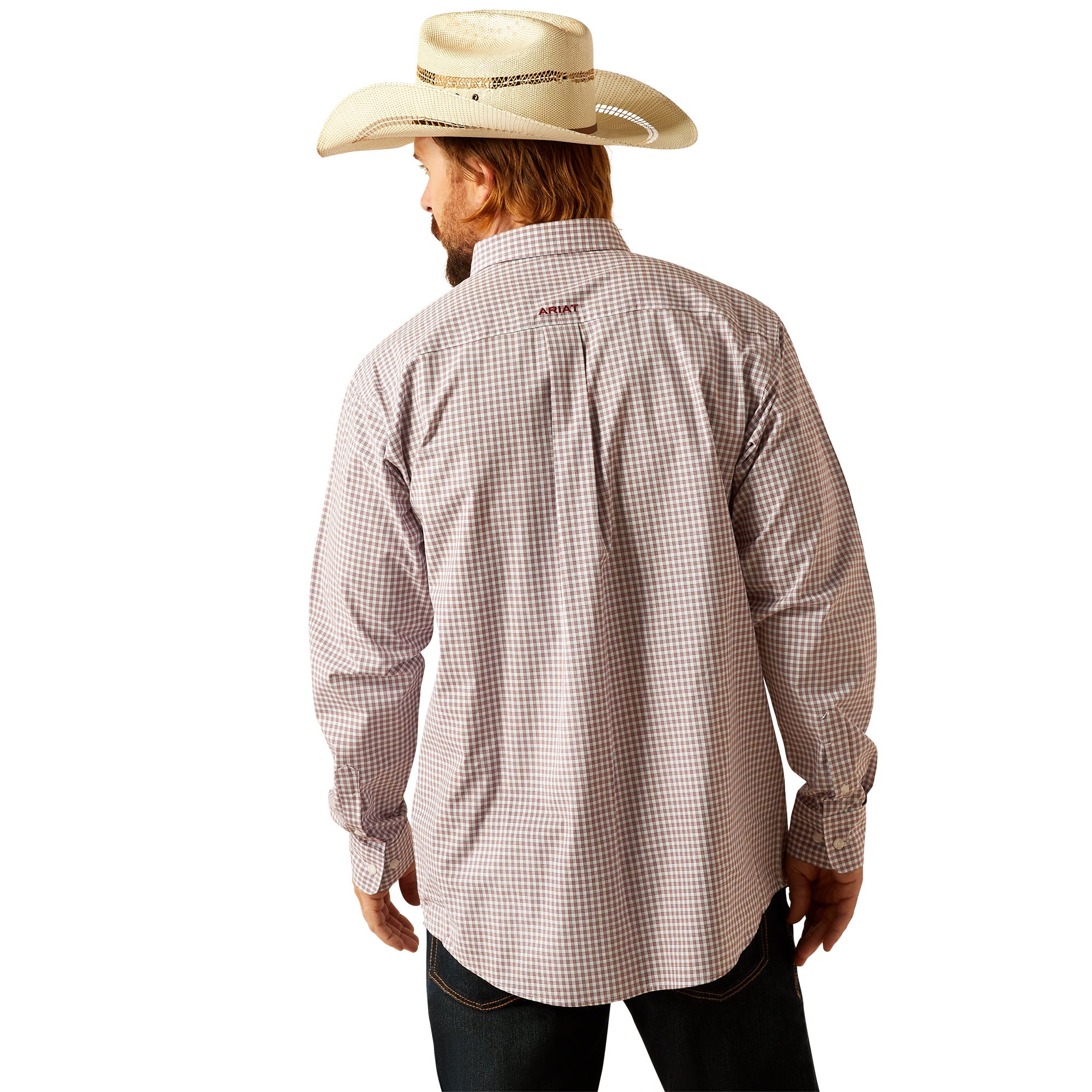Ariat Mens Brick Pro Series Glen Classic Fit Shirt