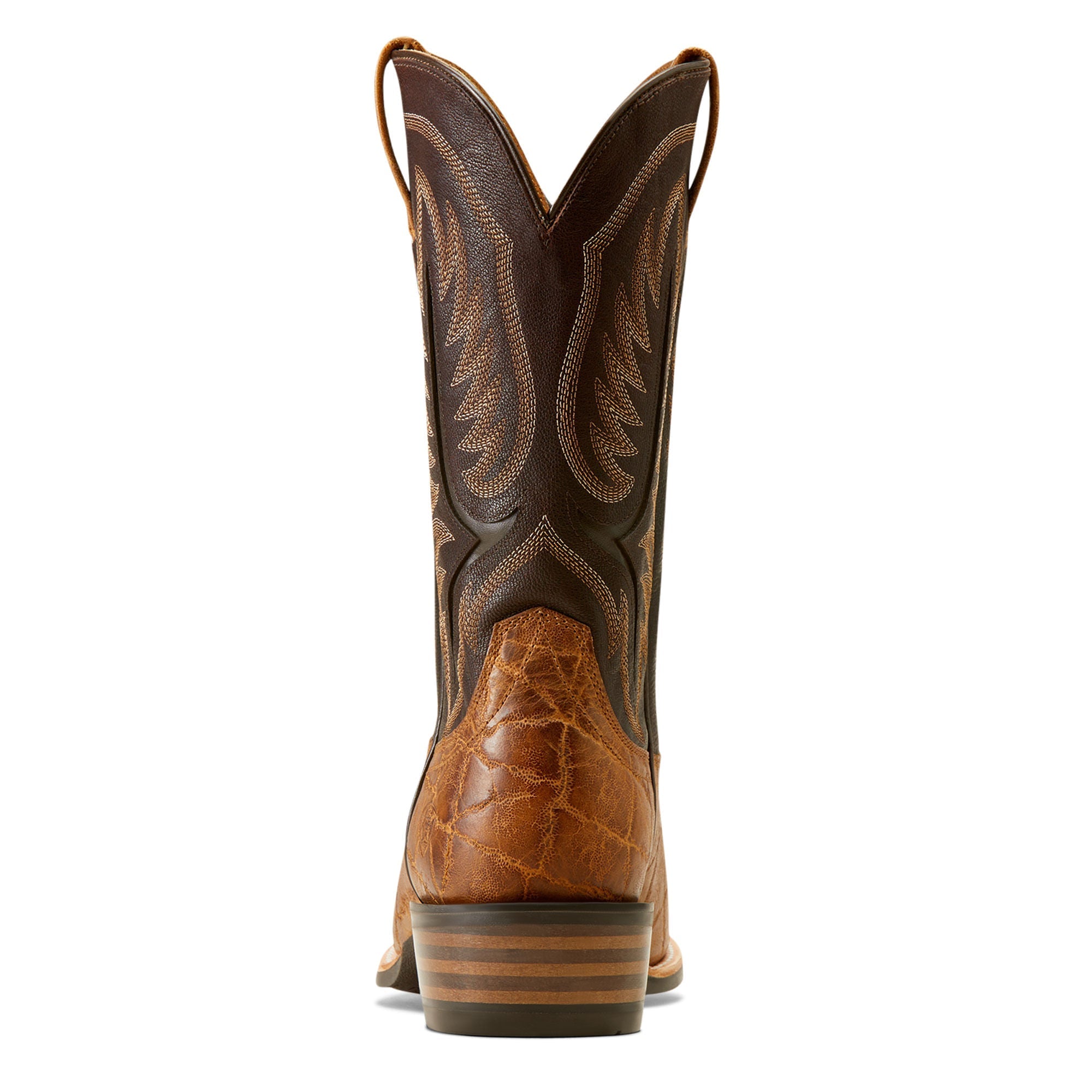 Ariat Mens Smoked Tan Aging Barrel Stadtler Cowboy Boot