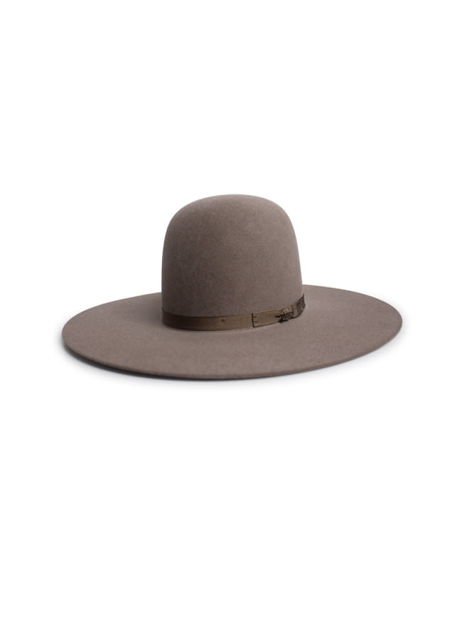 Resistol Mens 7X Showdown Stone Felt Hat