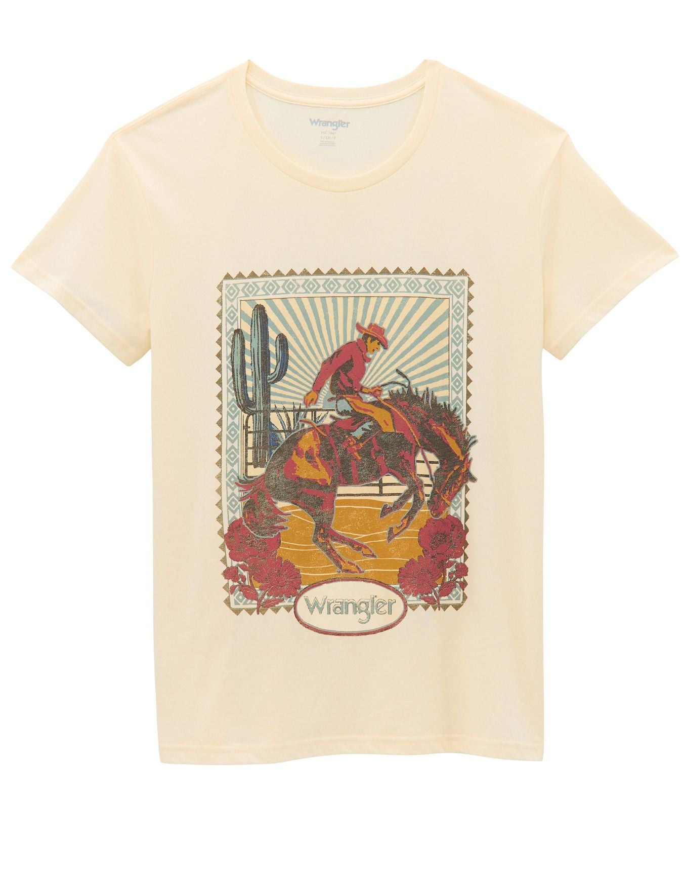 Wrangler Womens Western Boyfriend Graphic Tee