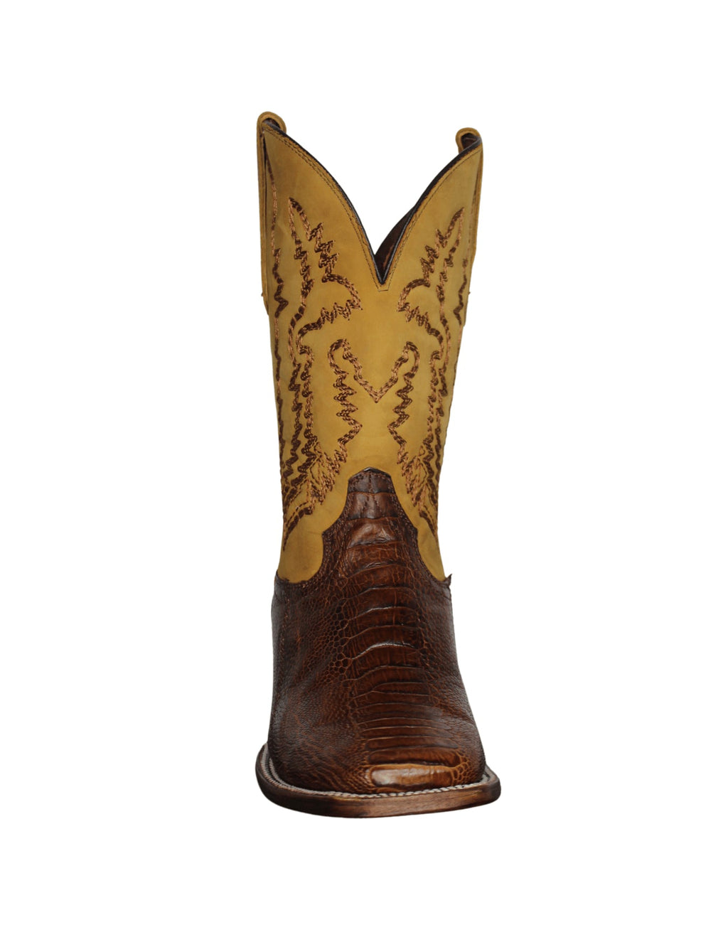 Corral Mens Brass Ostrich Leg Boots