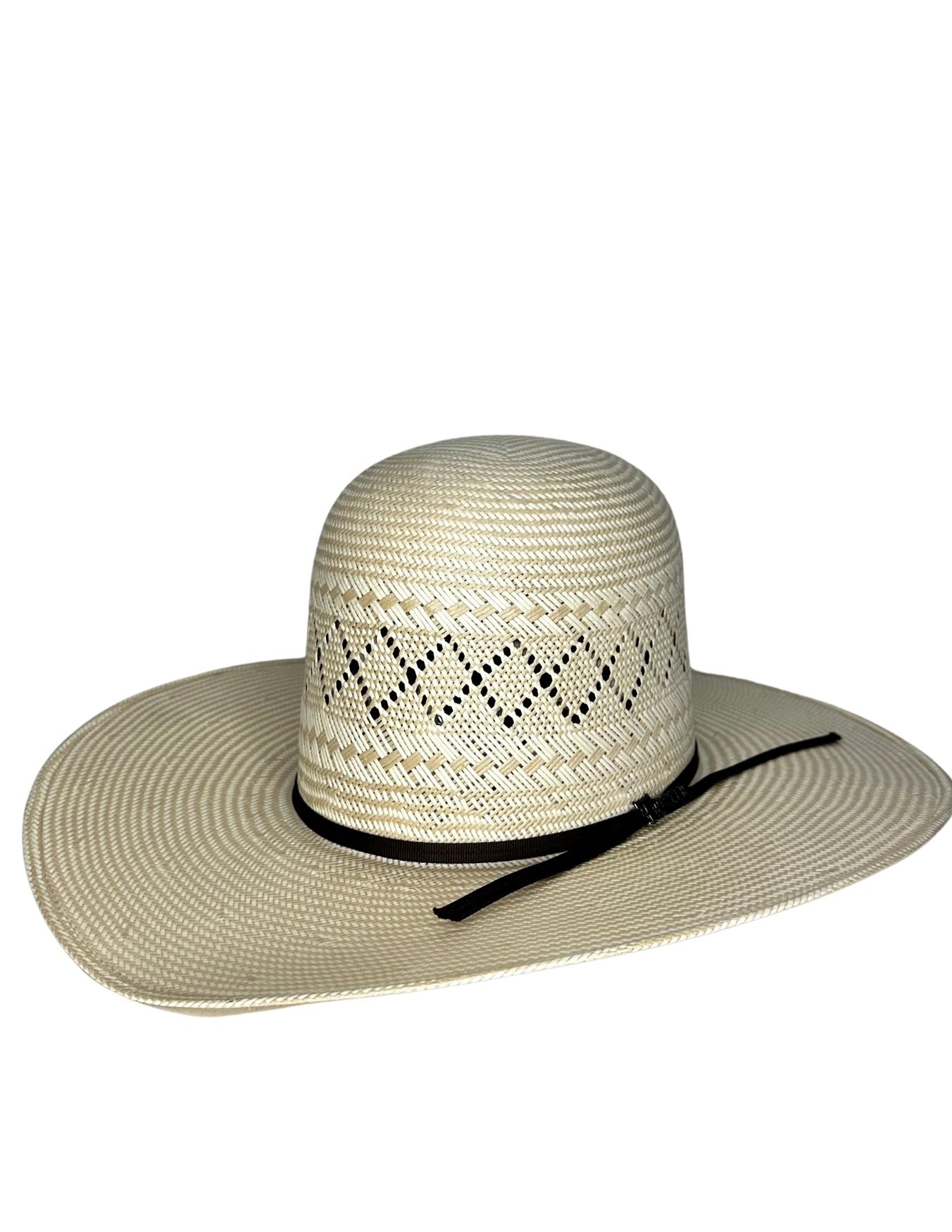 Twister Mens Straw Open Crown Hats
