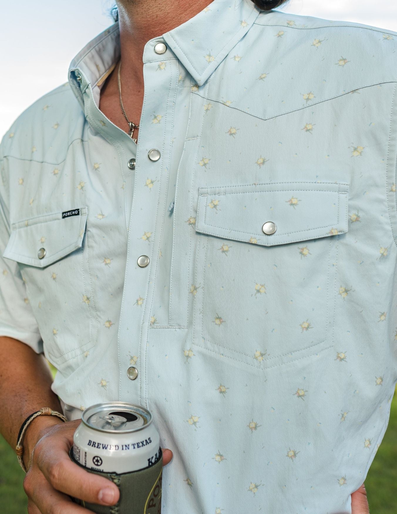 Poncho Mens The Bonito Short Sleeve Shirt