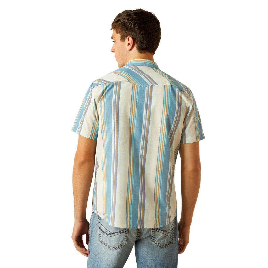 Ariat Mens Hilton Retro Snap Short Sleeve Shirt