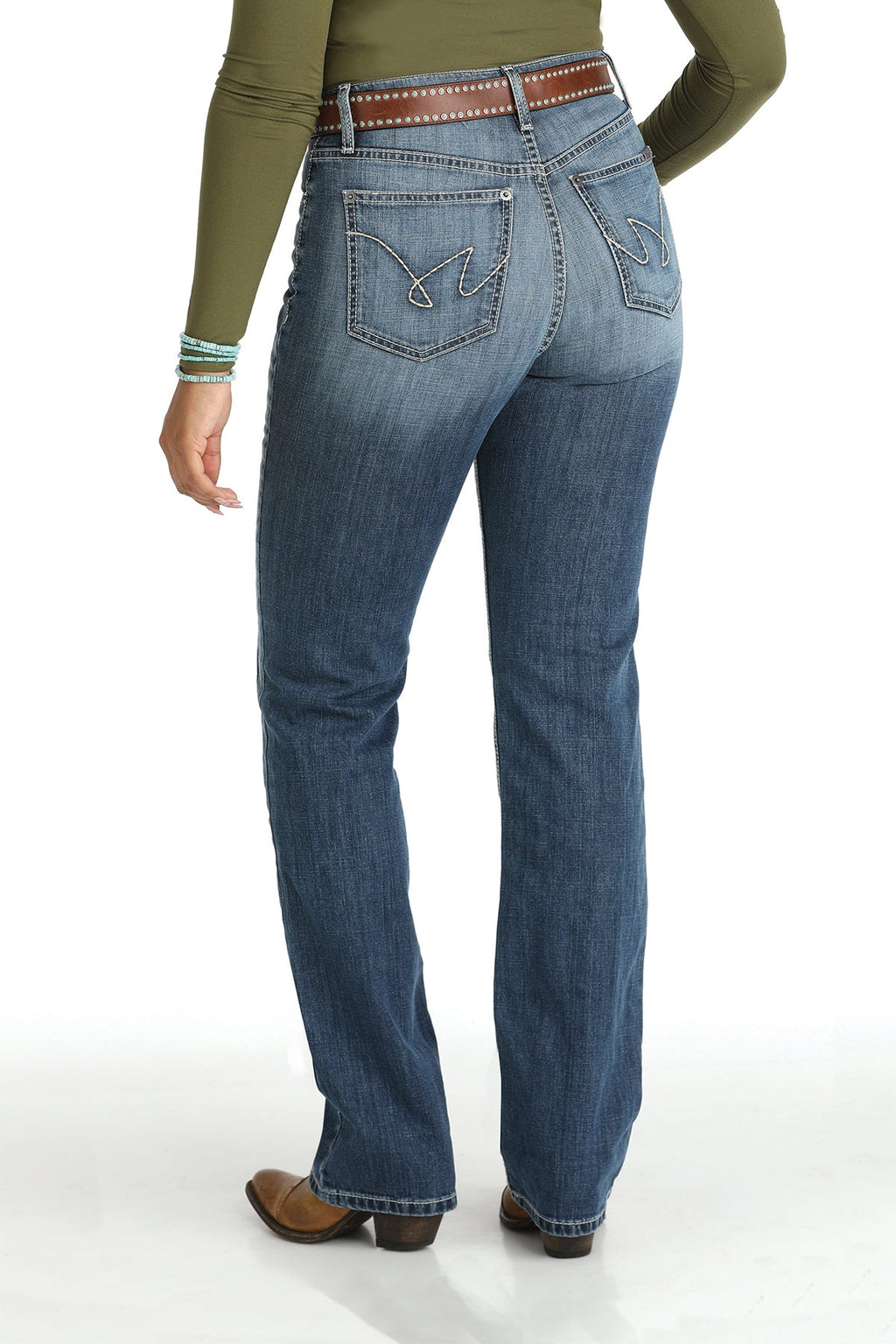 Cinch Womens Dark Stone Jeans