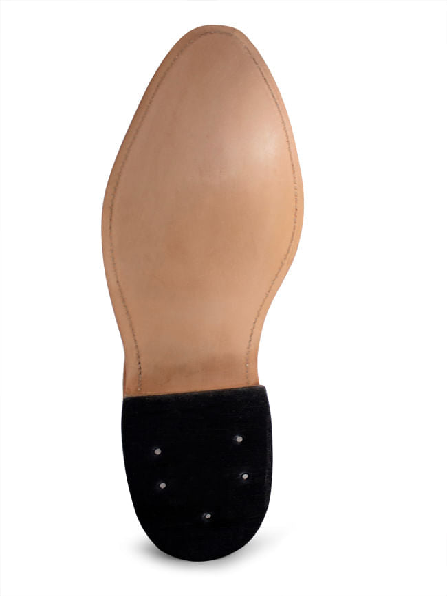 Mens Olathe Peanut Carpincho Green Velvet Cowboy Boots