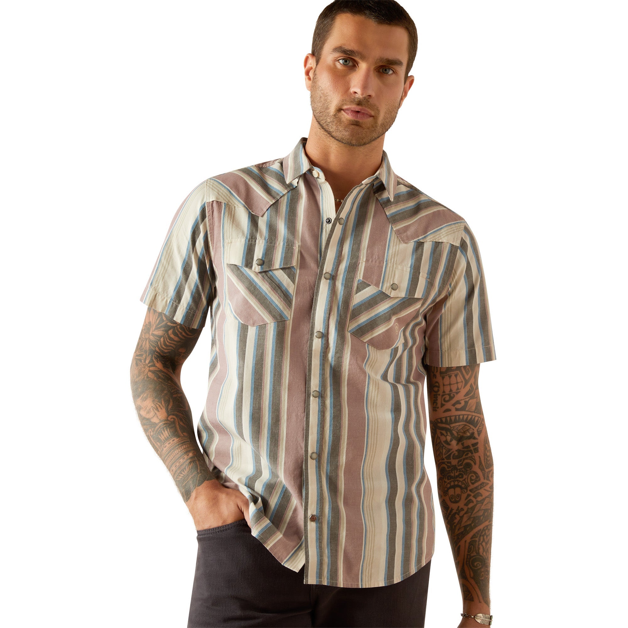 Ariat Mens Hughie Retro Fit Shirt