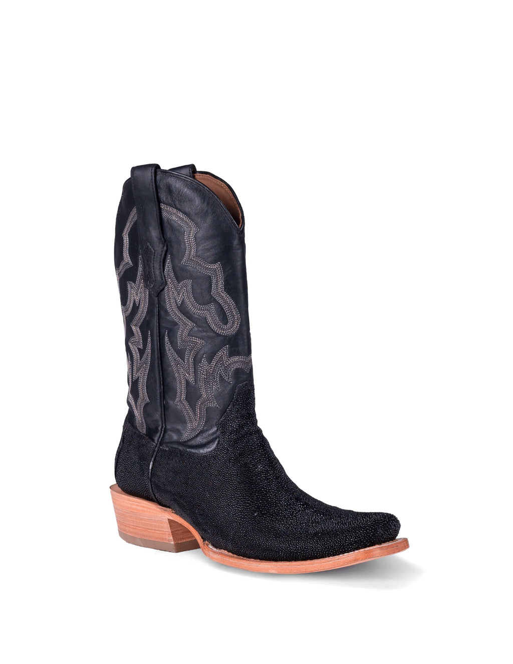 Corral Mens Black Stingray Embroidered Horseman Boots
