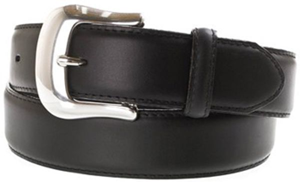 Men's Brighton 1 3/8 Black Longhorn Belt