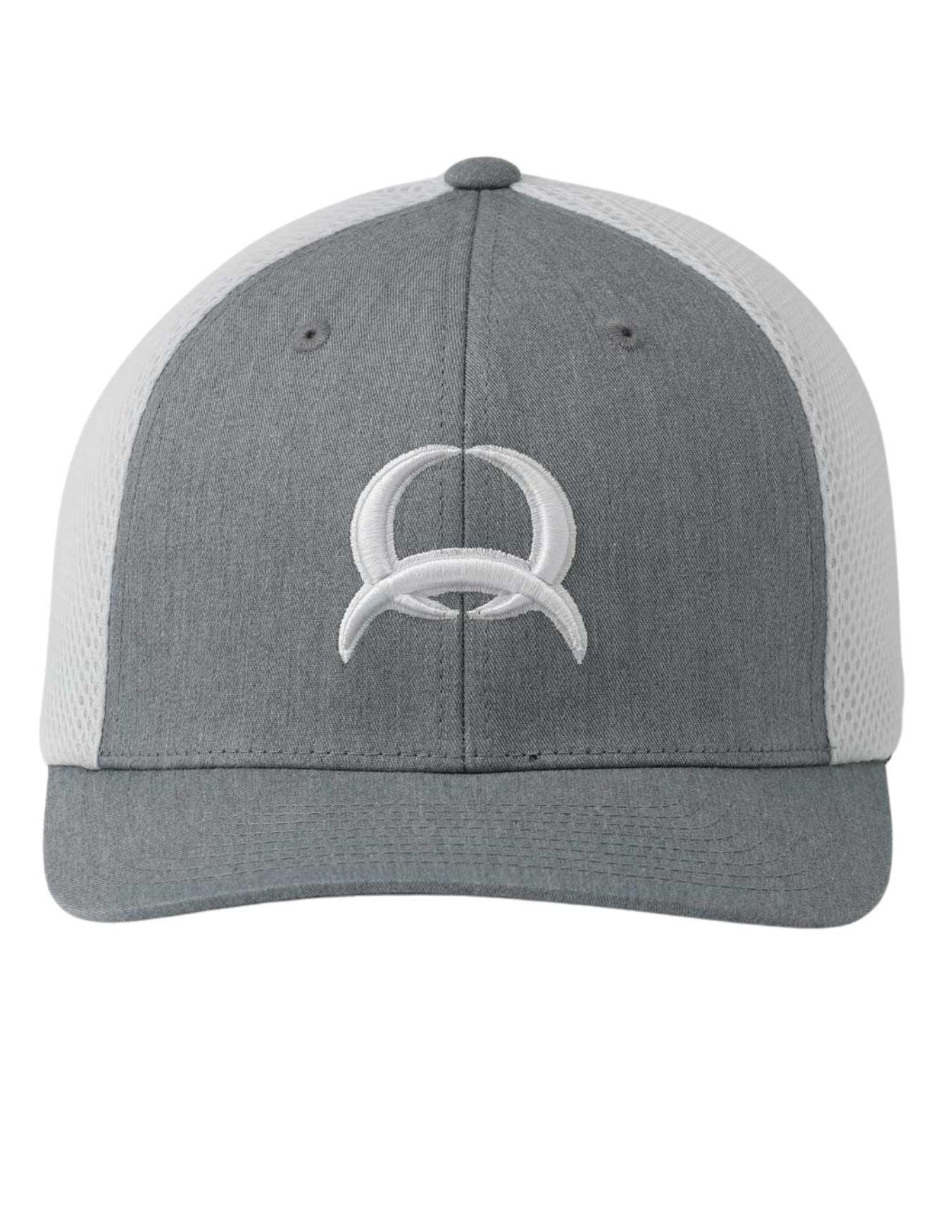 Cinch Mens Grey Flexfit Cap