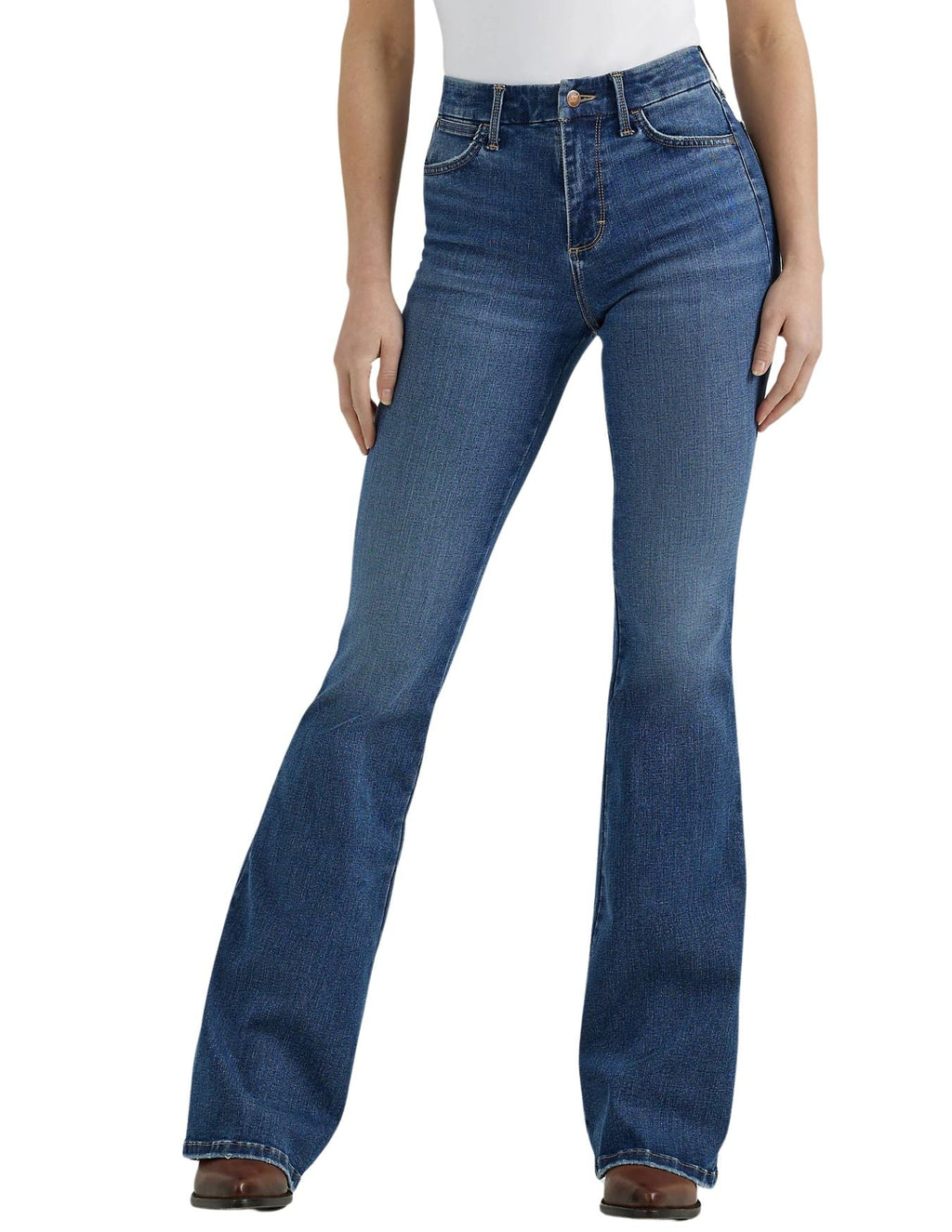 Wrangler Womens Bespoke High Rise Flare Jean