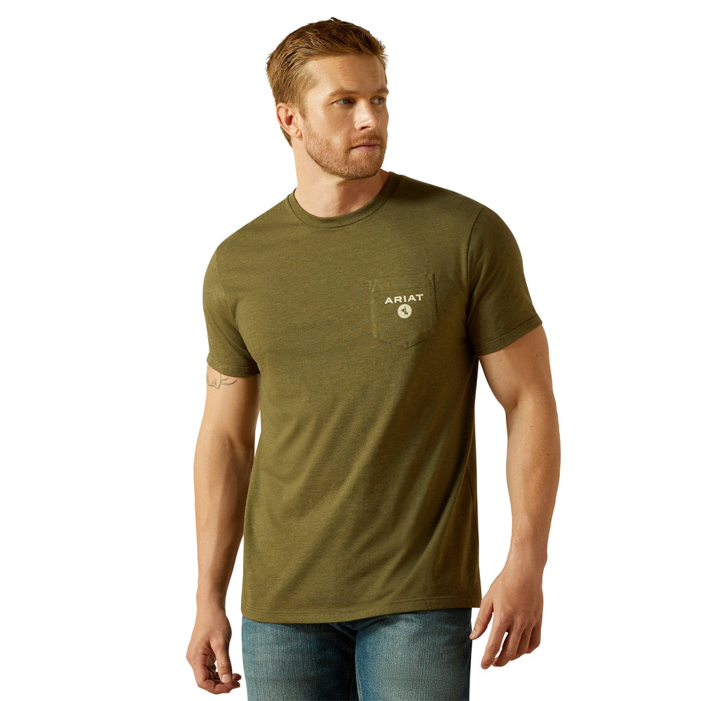 Ariat Mens Roped Diamond T-Shirt