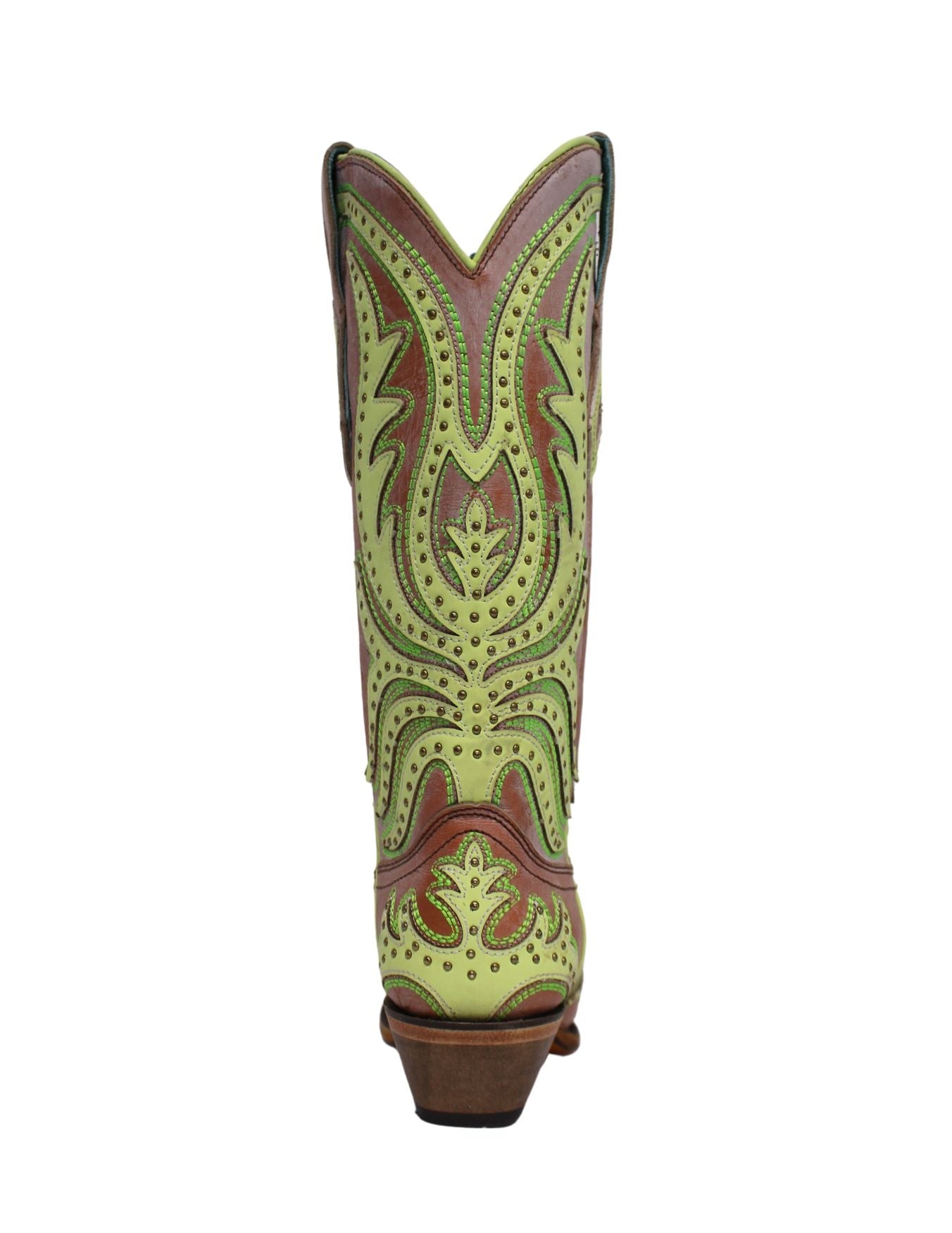 Corral Womens Lime Handcrafted Neon Lime Green Boots