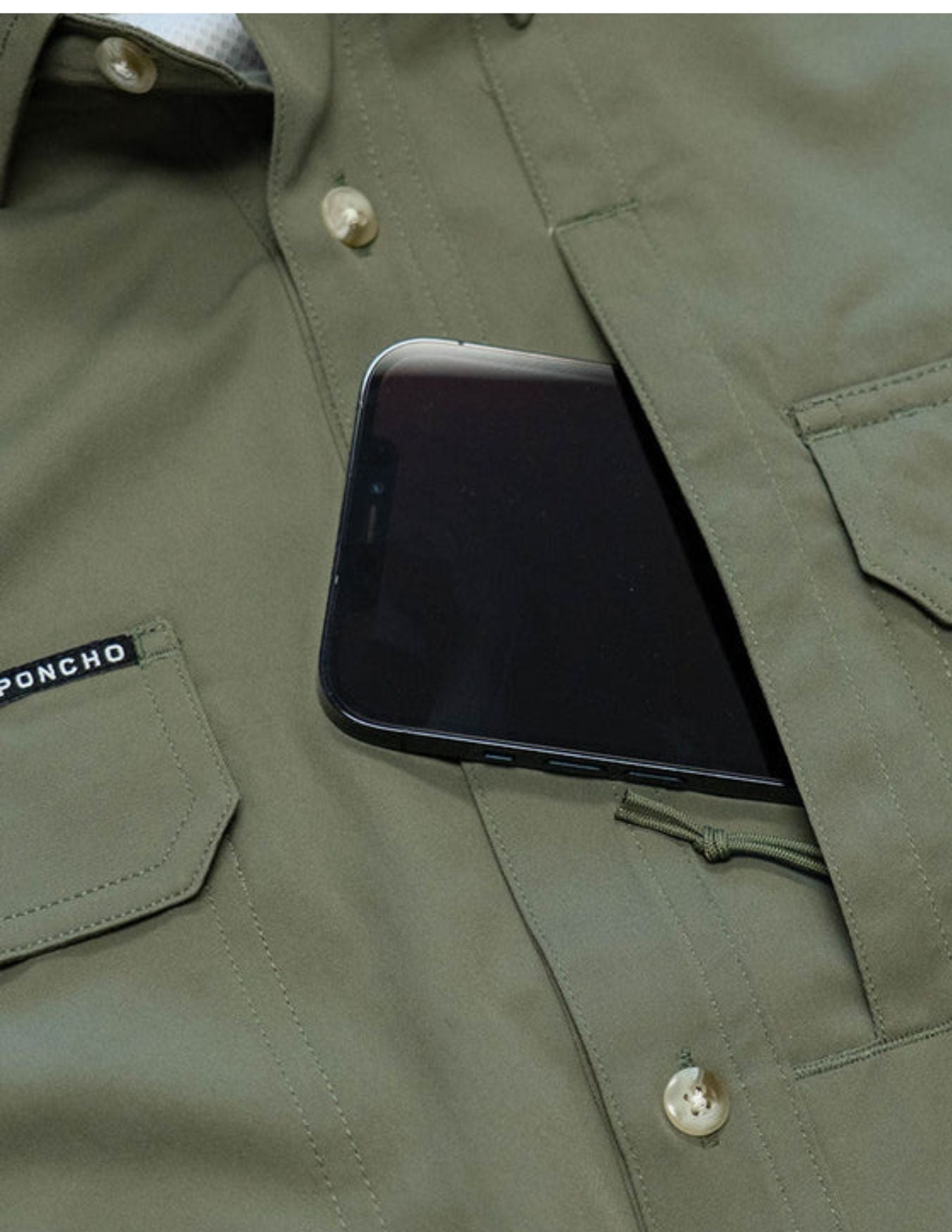 Poncho Mens The Roaring Fork Short Sleeve Shirt