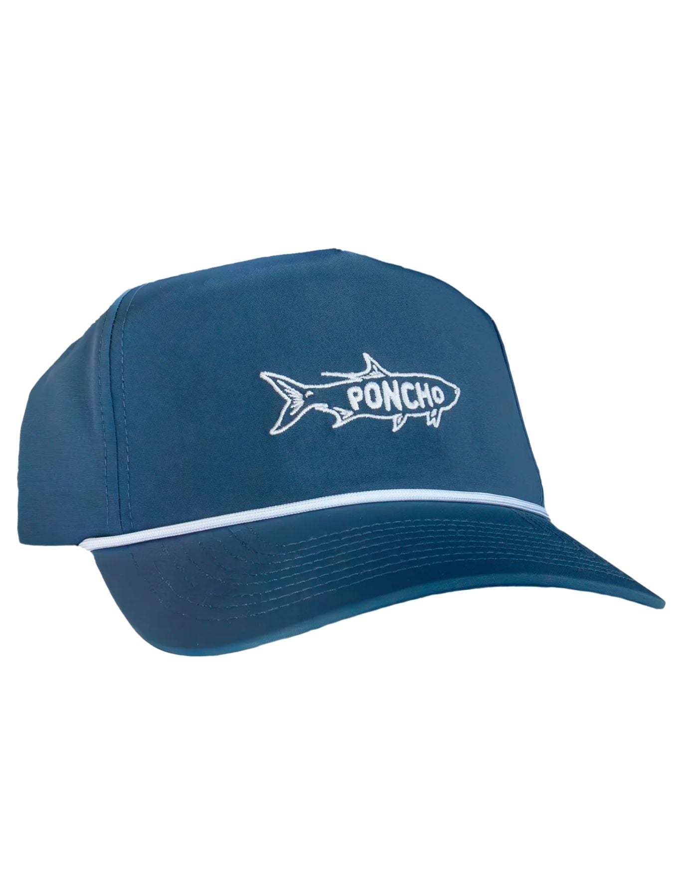 Poncho Mens Navy Tarpon Cap