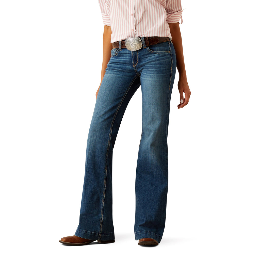 Ariat Womens Mid Rise Hasley Slim Trouser Jeans