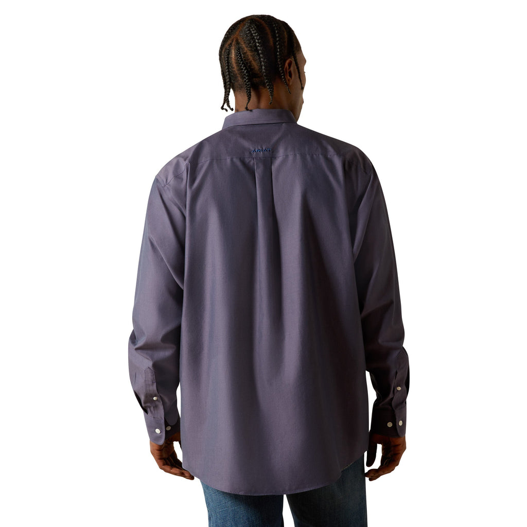 Ariat Mens Solid Pinpoint Oxford Classic Fit Shirt