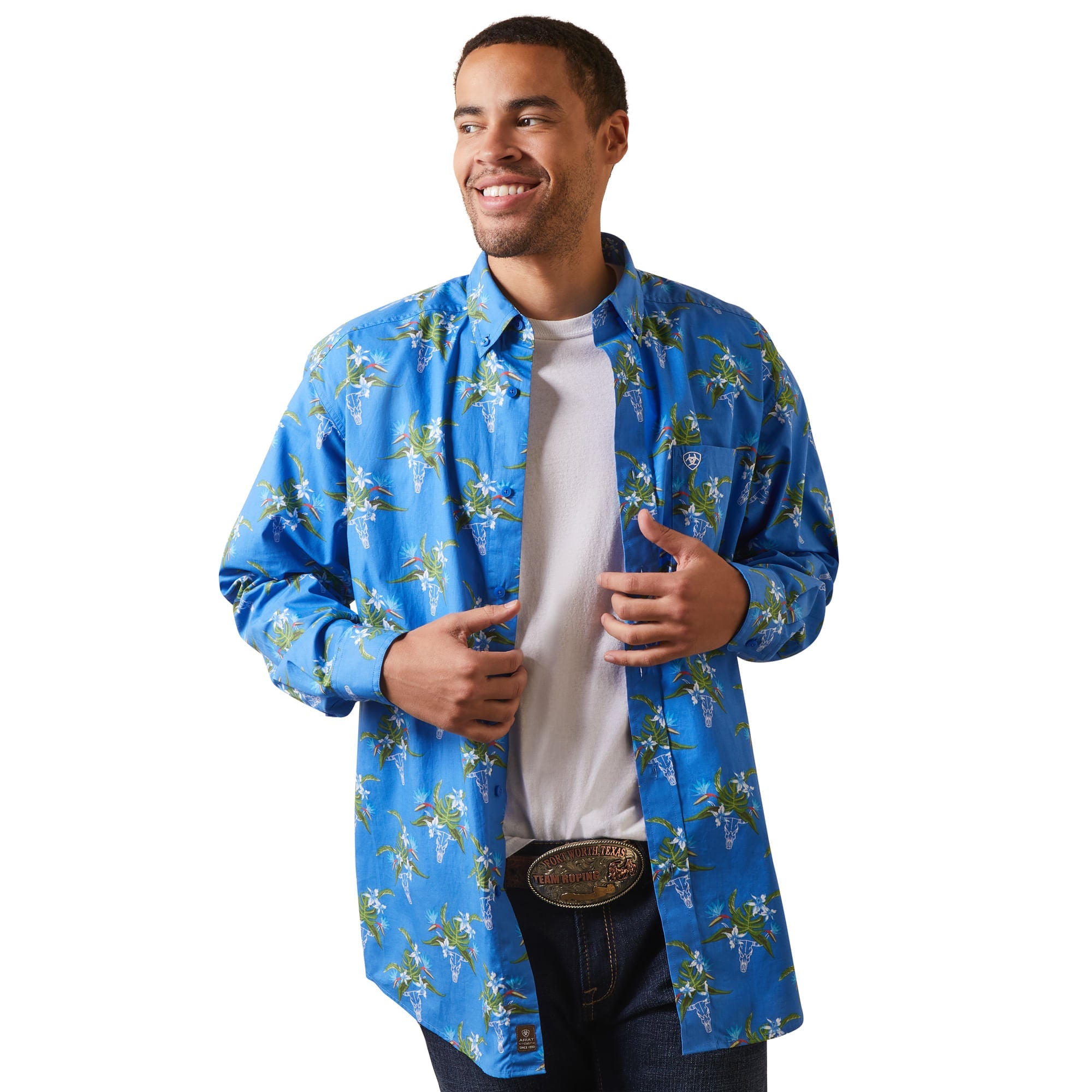 Ariat Mens Logan Classic Fit Long Sleeve Shirt