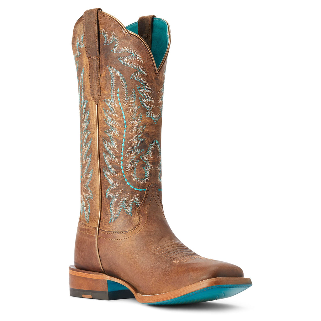 Ariat Womens Frontier Tilly Rodeo Tan Boots