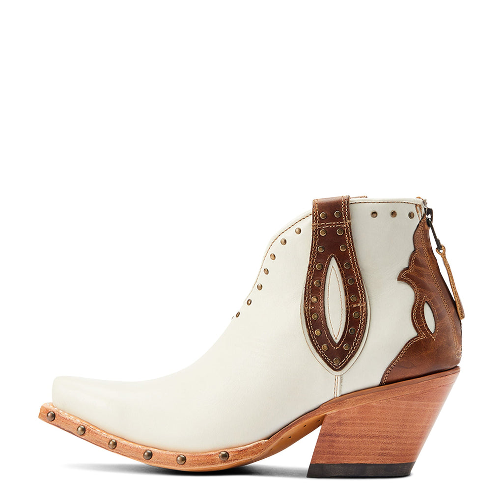 Ariat Womens Greeley Blanco Booties