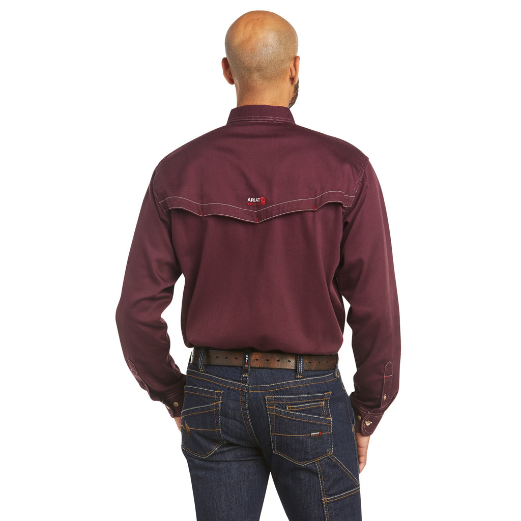 Ariat Mens Malbec FR Vented Work Shirt
